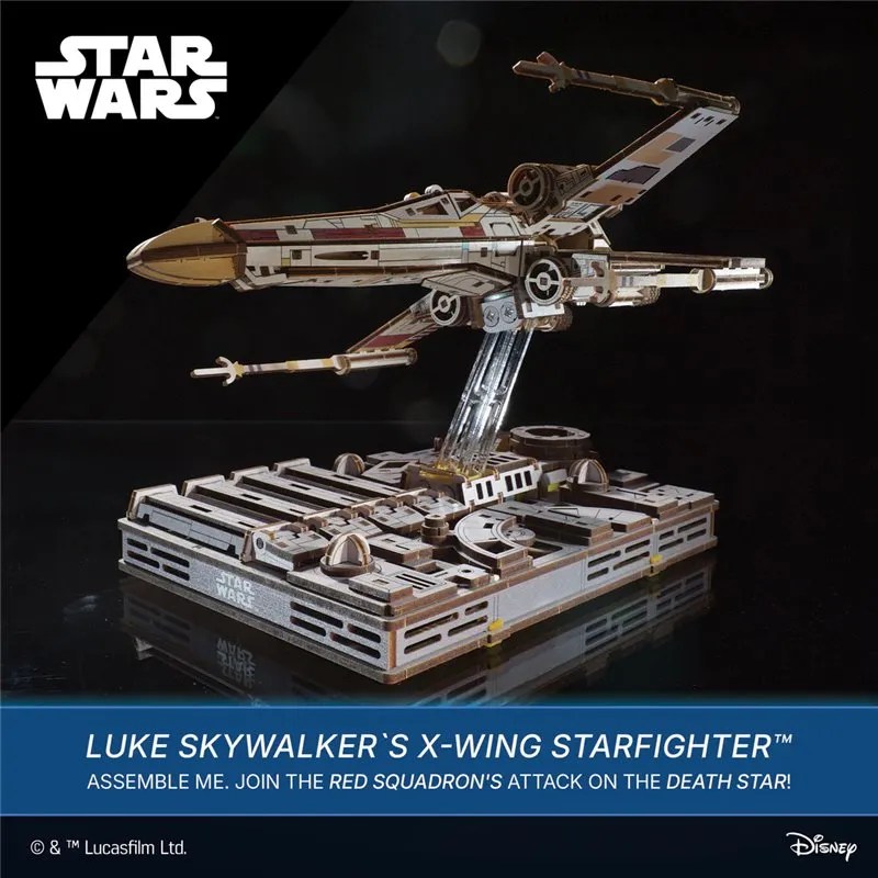 Ugears Luke Skywalker´s X-Wing Starfighter Star Wars - 9