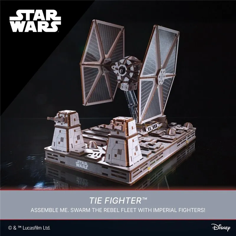 Ugears TIE Fighter Star Wars - 9