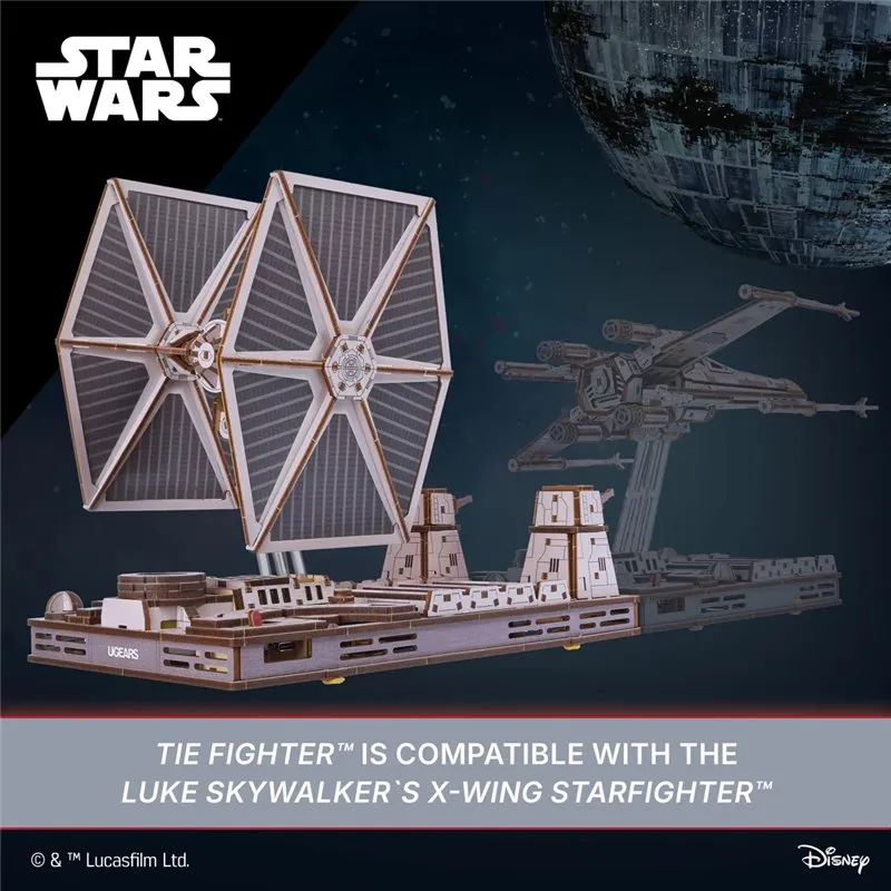 Ugears TIE Fighter Star Wars - 12