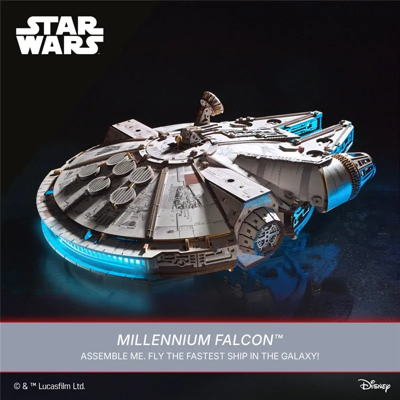 Ugears Millenium Falcon Star Wars - 9