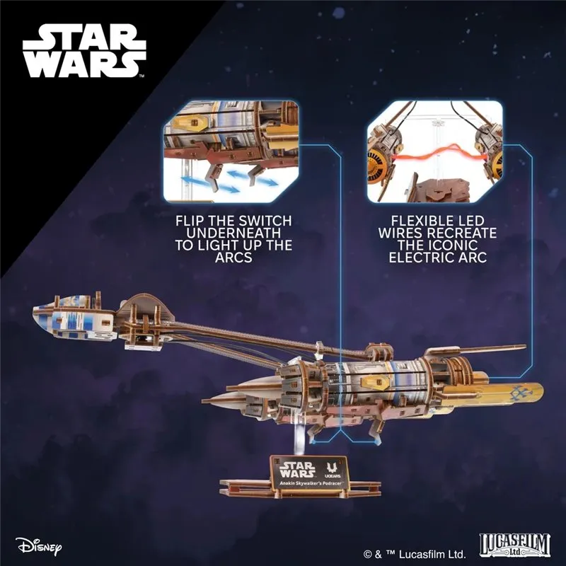 Ugears Anakin Skywalker´s Podracer Star Wars - 10