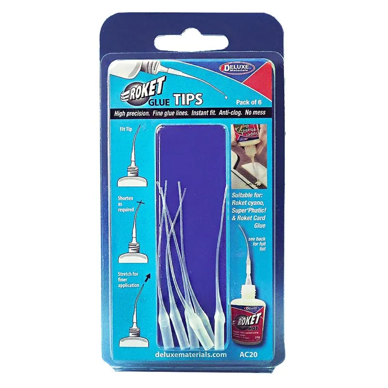 Roket Glue Lim-spetsar 6st - 2