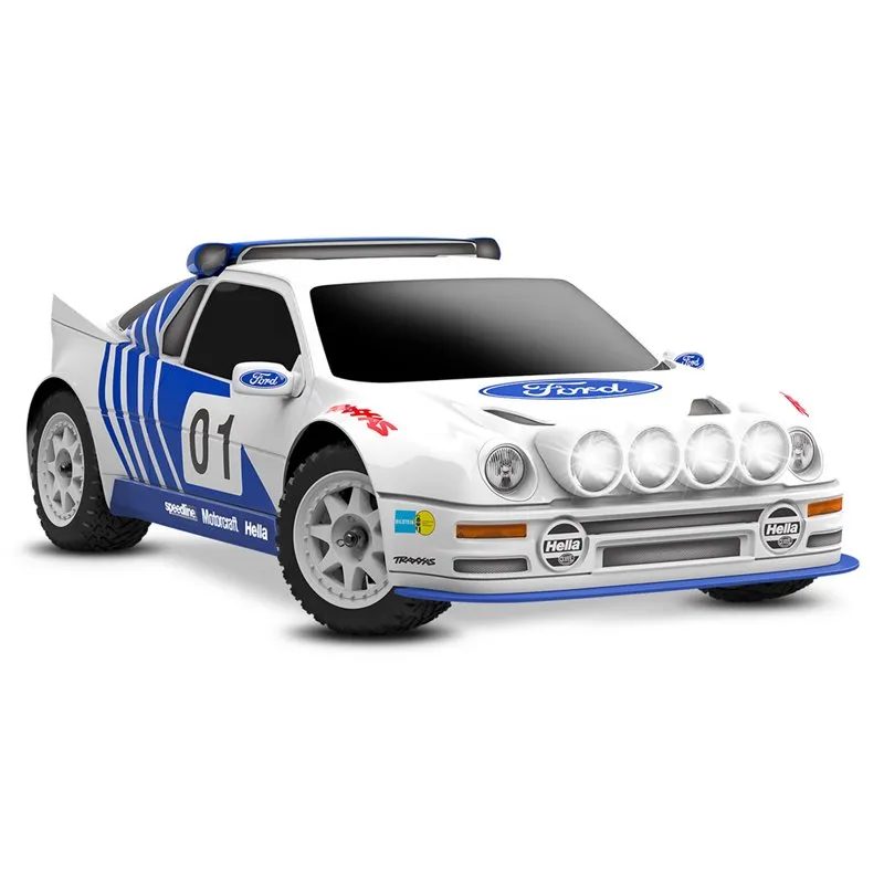 Mini Rally Ford RS200 RTR TQi VXL-3s - USB-C Laddare / 2s LiPo - 2