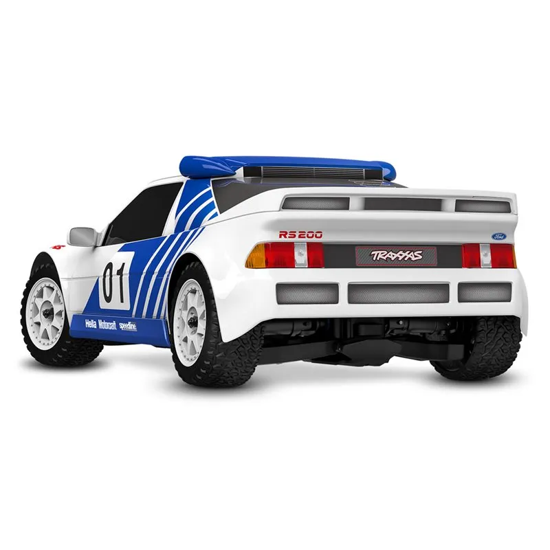 Mini Rally Ford RS200 RTR TQi VXL-3s - USB-C Laddare / 2s LiPo - 3