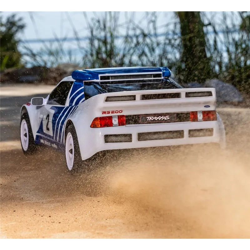 Mini Rally Ford RS200 RTR TQi VXL-3s - USB-C Laddare / 2s LiPo - 9