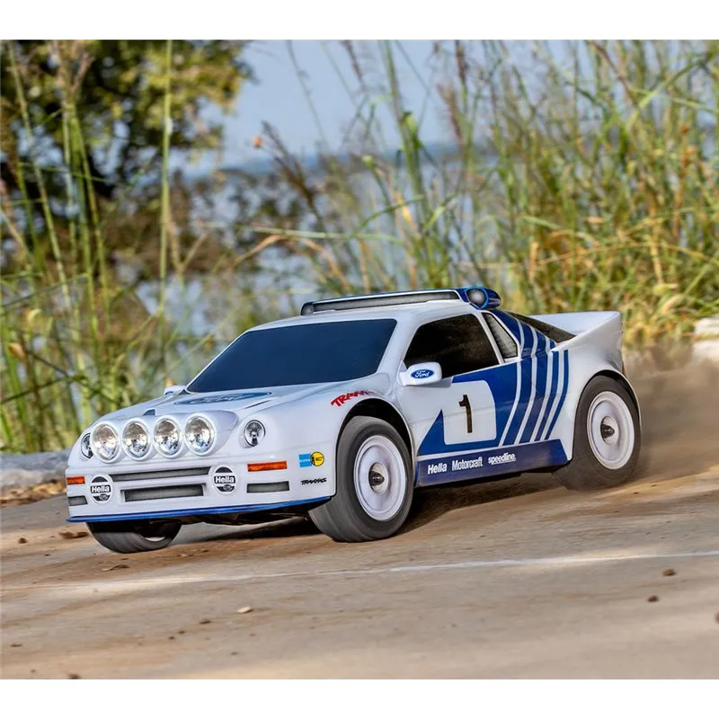Mini Rally Ford RS200 RTR TQi VXL-3s - USB-C Laddare / 2s LiPo - 10