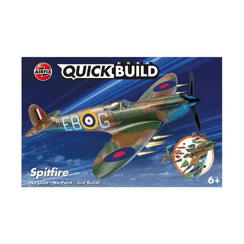 Airfix Quickbuild Spitfire(Byggmodell som klickas och trycks ihop)