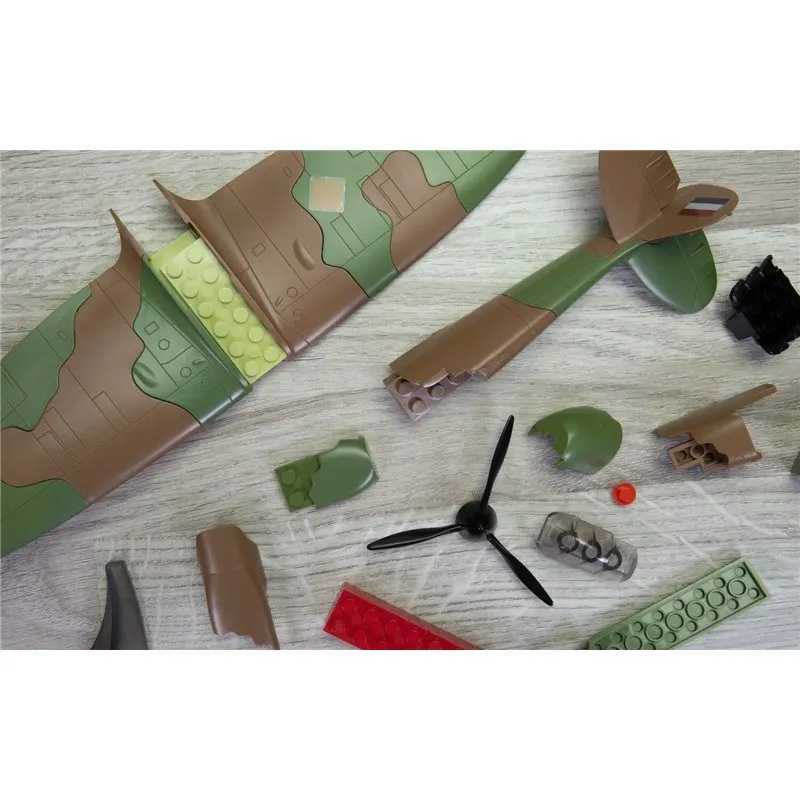Airfix Quickbuild Spitfire(Byggmodell som klickas och trycks ihop) - 5