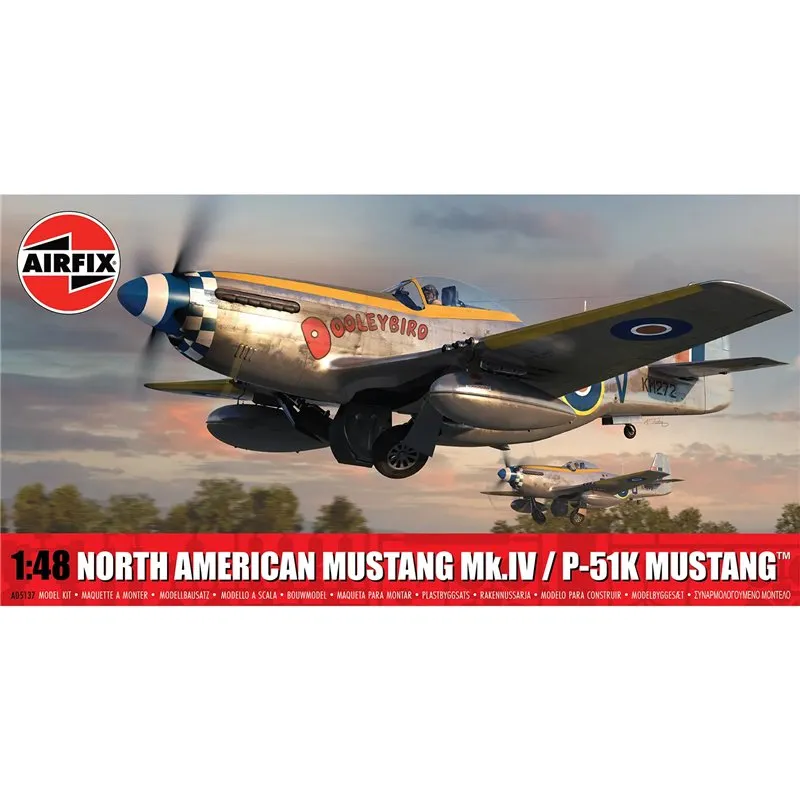 Airfix 1:48 North American Mustang Mk.IV/P-51K Mustang