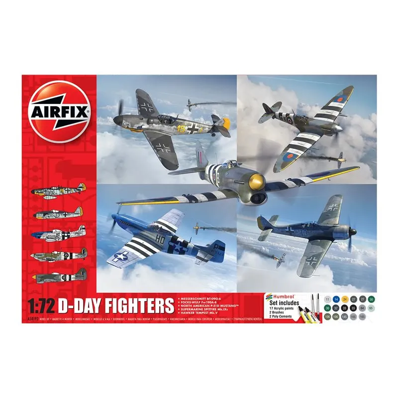Airfix 1:72 D-Day Fighters Gift Set
