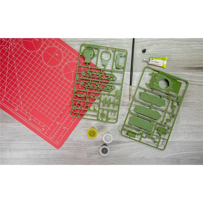 Airfix 1:72 Starter Set - Sherman Firefly (Inkl. Färg, lim och pensel) - 6