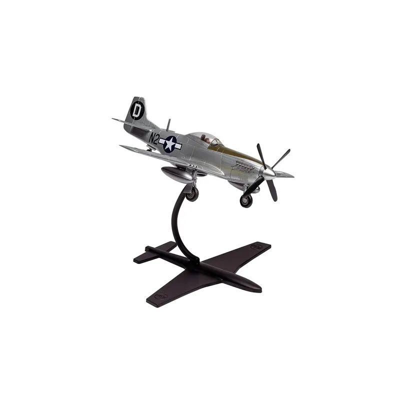 Airfix 1:72 Starter Set - North American P-51D Mustang(Inkl. Färg, lim och pensel) - 4