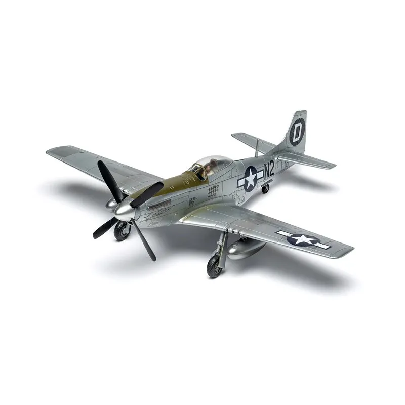 Airfix 1:72 Starter Set - North American P-51D Mustang(Inkl. Färg, lim och pensel) - 5