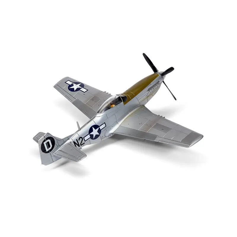 Airfix 1:72 Starter Set - North American P-51D Mustang(Inkl. Färg, lim och pensel) - 6