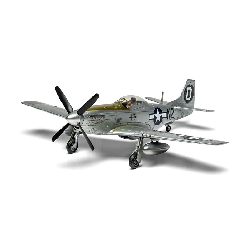 Airfix 1:72 Starter Set - North American P-51D Mustang(Inkl. Färg, lim och pensel) - 7