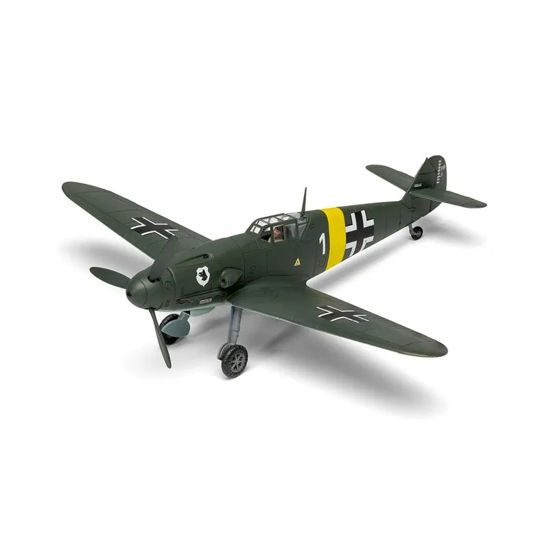 Airfix 1:72 Starter Set - Messerschmitt Bf109F-4 (Inkl. Färg, lim och pensel) - 5
