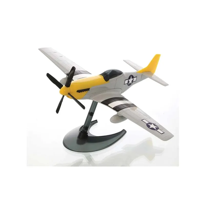 Airfix Quickbuild P-51D Mustang (Byggmodell som klickas och trycks ihop) - 2