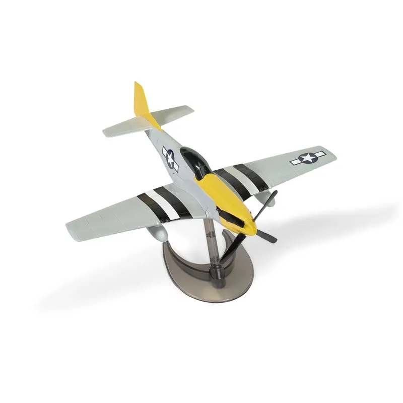 Airfix Quickbuild P-51D Mustang (Byggmodell som klickas och trycks ihop) - 7