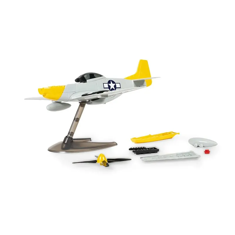 Airfix Quickbuild P-51D Mustang (Byggmodell som klickas och trycks ihop) - 8