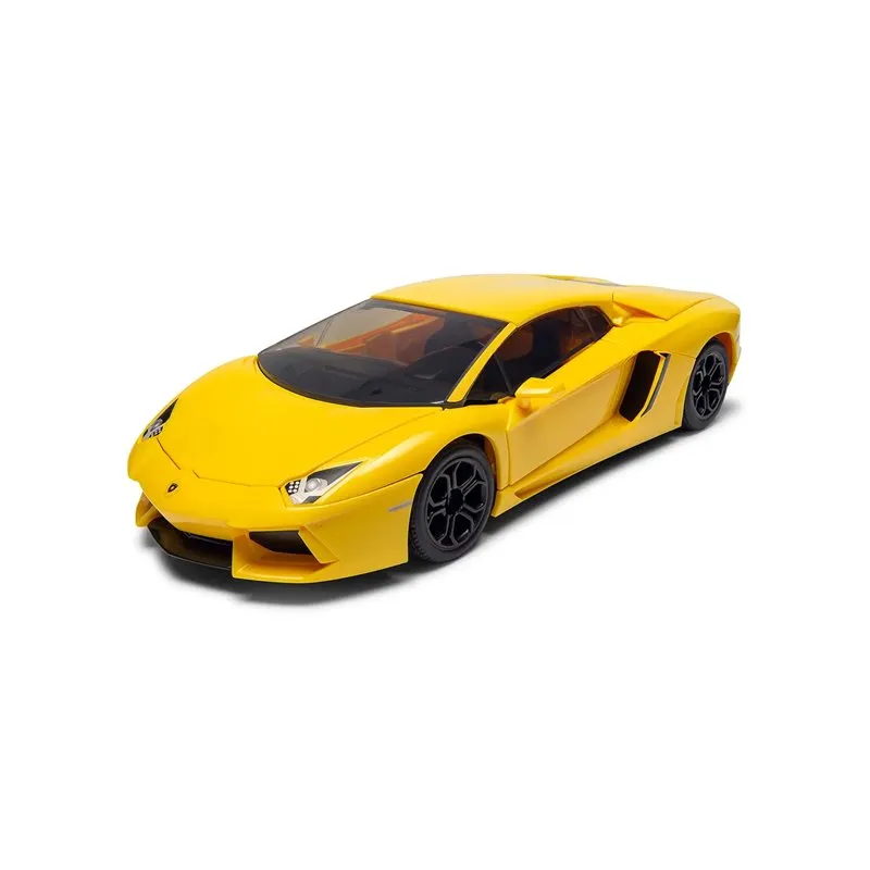 Airfix Quickbuild Lamborghini Aventador - Yellow (Byggmodell som klickas och trycks ihop) - 2
