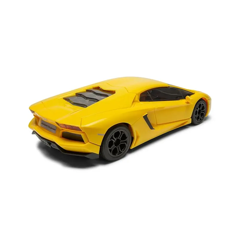 Airfix Quickbuild Lamborghini Aventador - Yellow (Byggmodell som klickas och trycks ihop) - 3