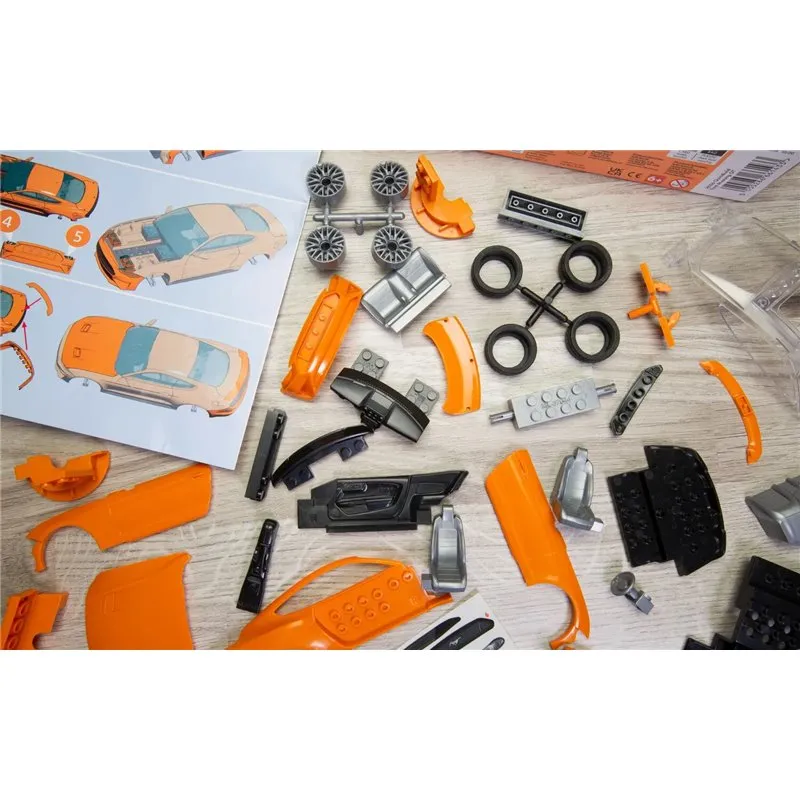 Airfix Quickbuild Ford Mustang Gt (Byggmodell som klickas och trycks ihop) - 11