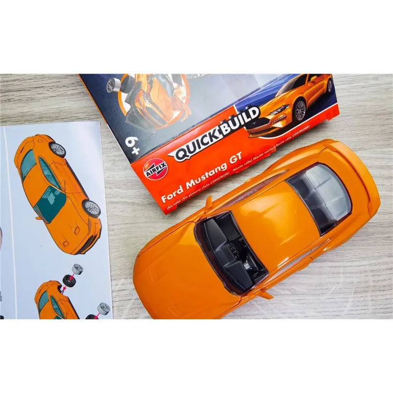 Airfix Quickbuild Ford Mustang Gt (Byggmodell som klickas och trycks ihop) - 13