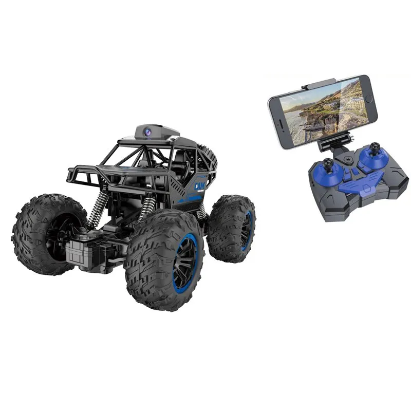 G4P 1:18 Wifi CAM Rock Crawler(Batteripack + USB laddare, 2,4Ghz, 720P wifi kamera)