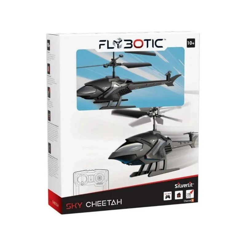 Silverlit Sky Cheetah(3-kanal, Inbyggt batteripack + USB laddare)