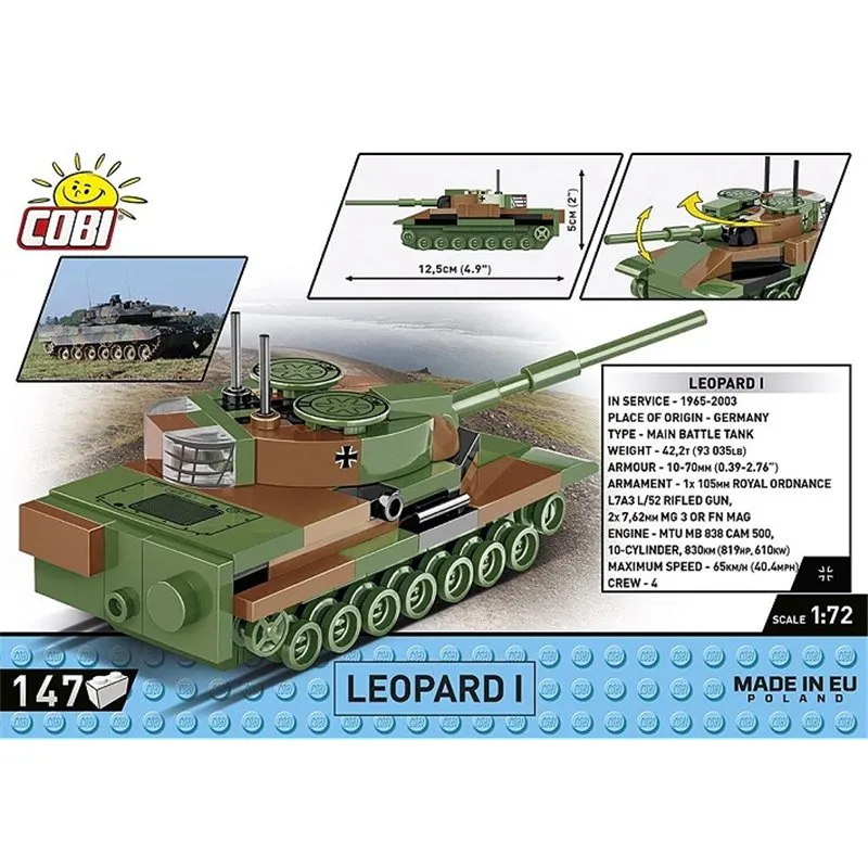 LEOPARD I, 147 PCS ARMED FORCES - 3