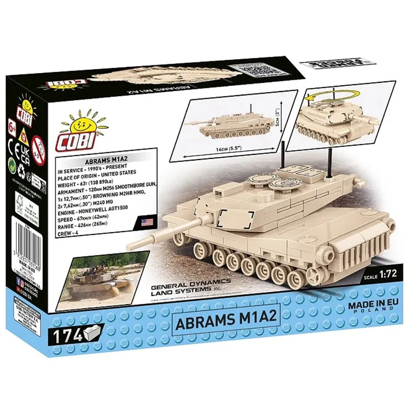 ABRAMS M1A2, 174 PCS ARMED FORCES - 9
