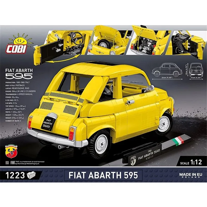 FIAT ABARTH 595 EX. EDIT., 1223 PCS CARS - 6