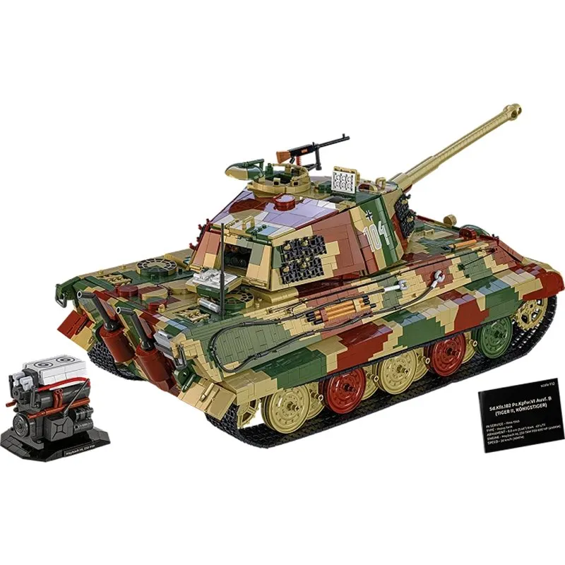 PZKPFW VI B TIGER II, 11170 PCS HC WWII - 2