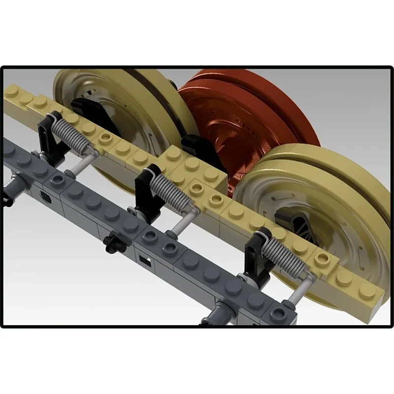 PZKPFW VI B TIGER II, 11170 PCS HC WWII - 7