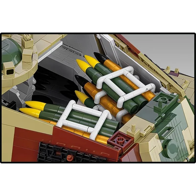 PZKPFW VI B TIGER II, 11170 PCS HC WWII - 11