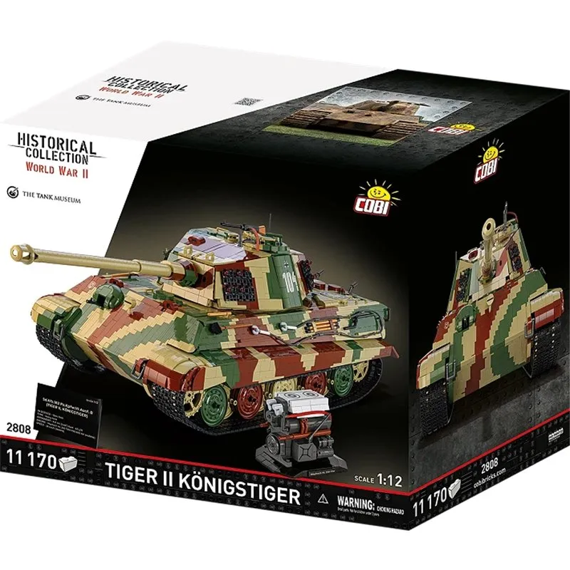PZKPFW VI B TIGER II, 11170 PCS HC WWII - 16