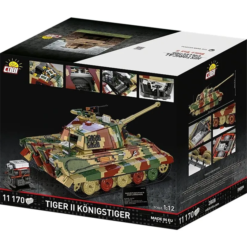 PZKPFW VI B TIGER II, 11170 PCS HC WWII - 17