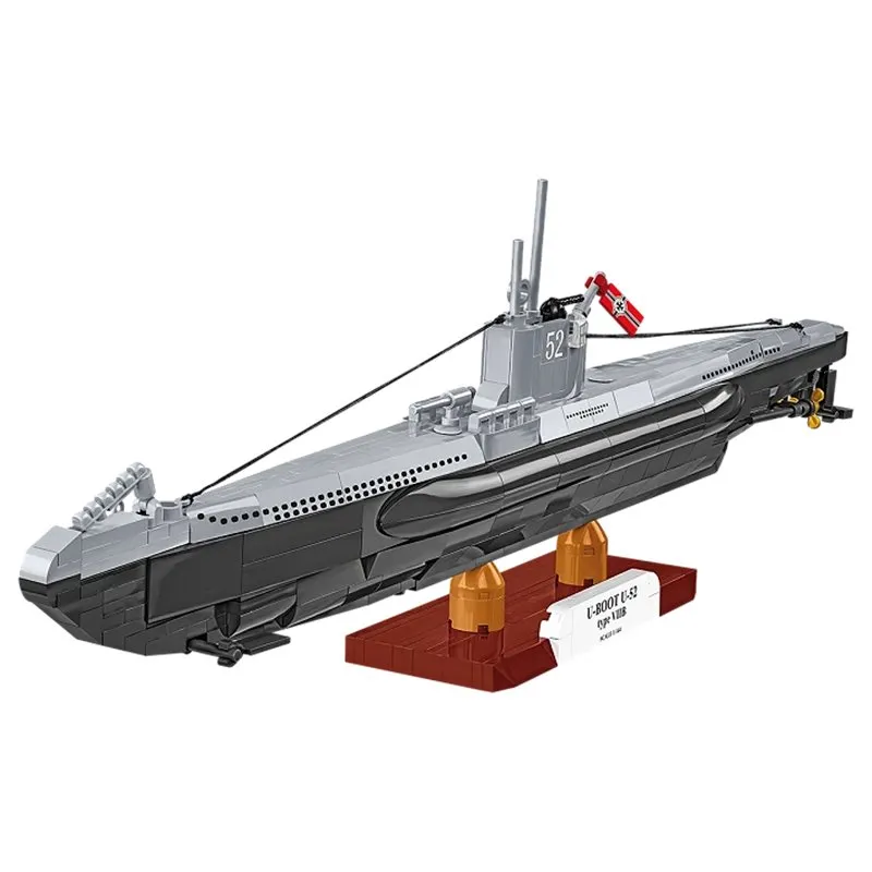 SUBMARINE VIIB U-BOAT U52, 470 PCS HC WWII