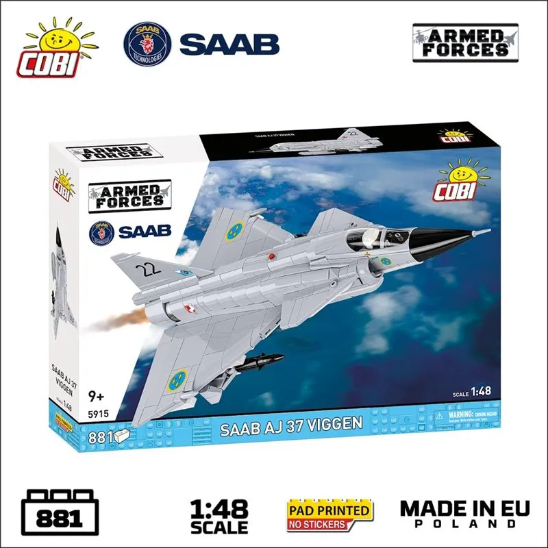 SAAB AJ37 VIGGEN, 836 PCS ARMED FORCES
