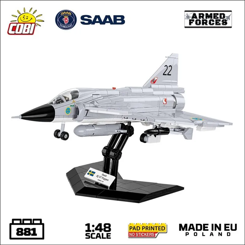 SAAB AJ37 VIGGEN, 836 PCS ARMED FORCES - 4