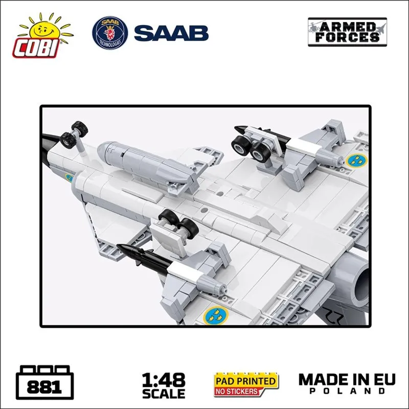 SAAB AJ37 VIGGEN, 836 PCS ARMED FORCES - 5
