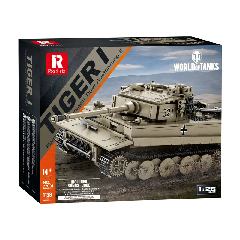 Tiger I (1138pcs) WoT - 5