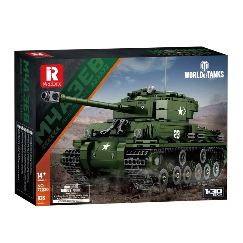 Sherman (836pcs) WoT - 5