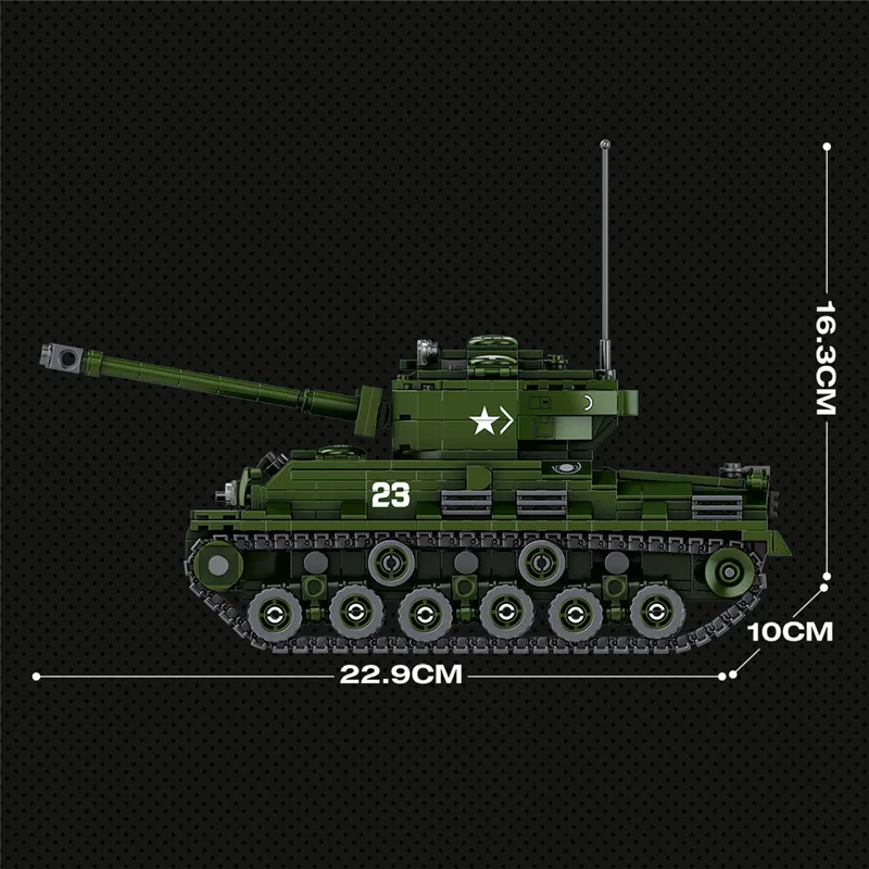 Sherman (836pcs) WoT - 7