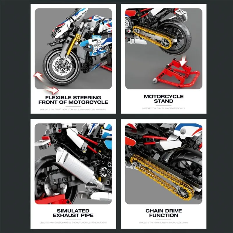 Moto League (949pcs) - 4