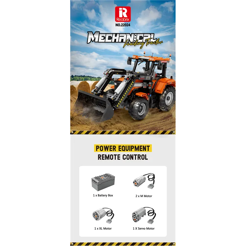 Front Loader Tractor (1496pcs) - 7