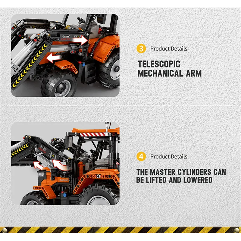 Front Loader Tractor (1496pcs) - 9