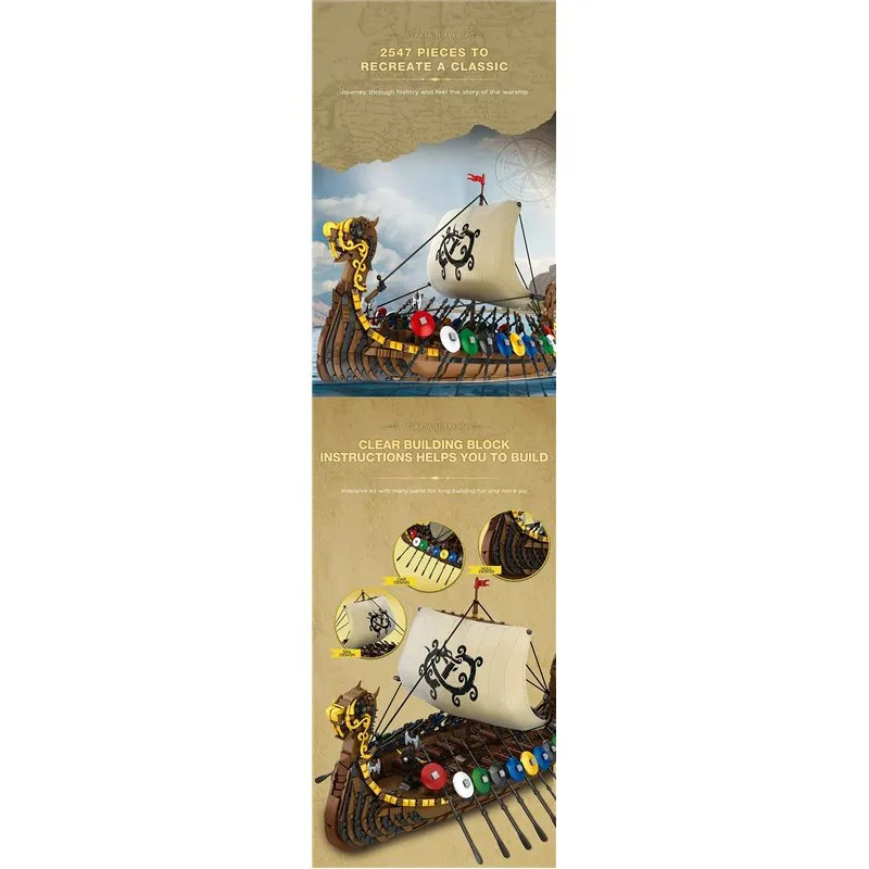 Viking Ship (2547 pcs) - 5