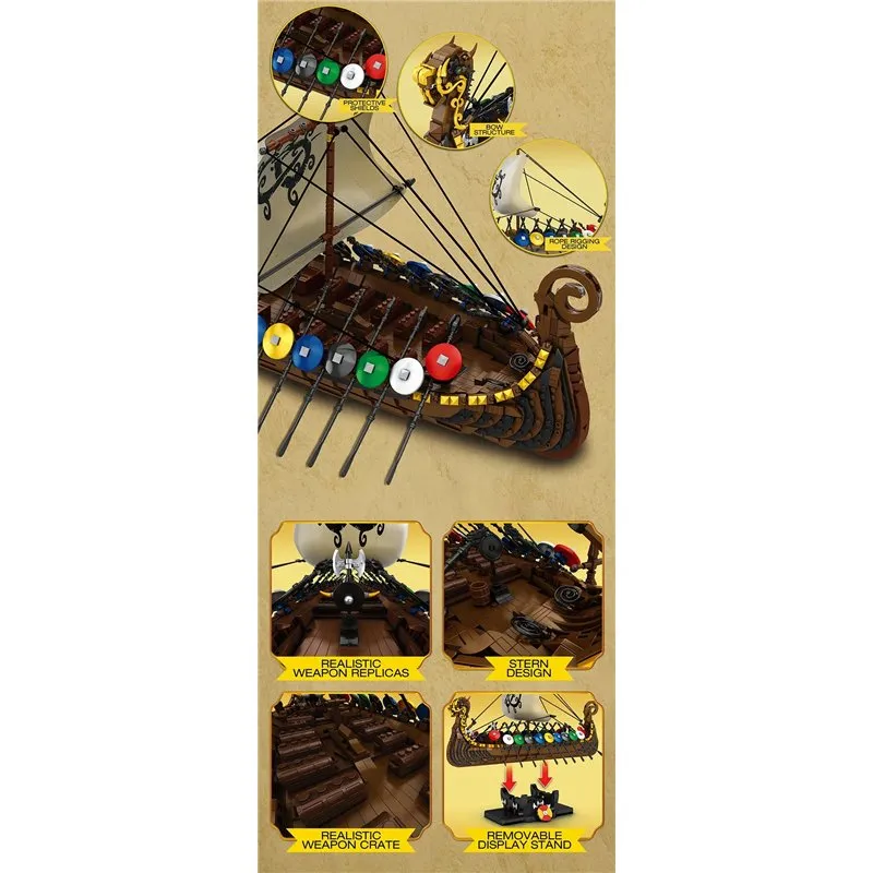 Viking Ship (2547 pcs) - 6