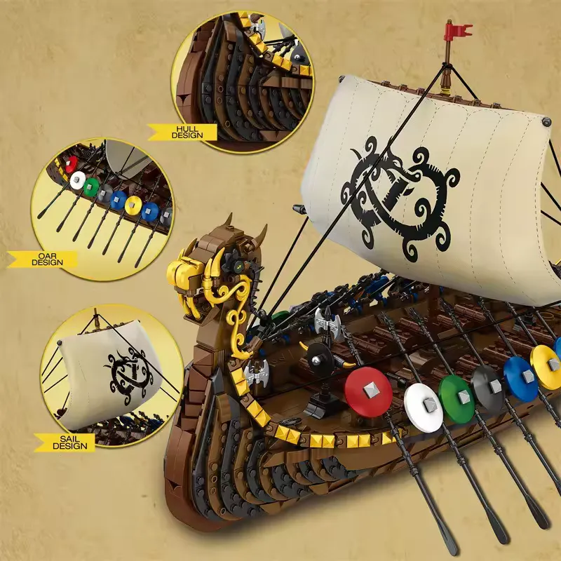 Viking Ship (2547 pcs) - 13